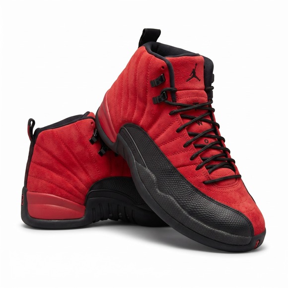 Jordan Other - Jordan 12 Retro Reverse Flu Game Varsity Red Black Mens Size 9 CT8013-602